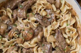 Straightforward Beef Stroganoff – Spend With Pennies