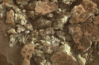 NASA’s Curiosity rover by chance uncovered pure sulfur crystals on Mars