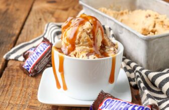 Snickers Ice Cream – Barefeet within the Kitchen