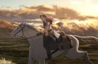 The Struggle of the Rohirrim exhibits an anime-styled Center-earth