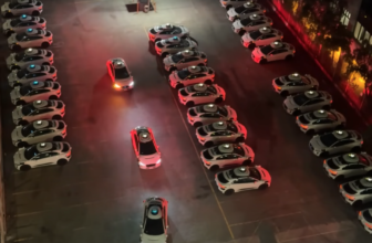 Waymo driverless automobiles have gotten inexplicably chatty, honking at each other all evening