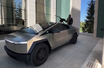 The Cybertruck Heads to Battle With Militarized Upgrades