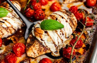 Sheet Pan Rooster Caprese – The Keep At House Chef