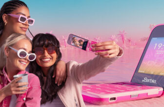 The retro Barbie flip cellphone arrives in October, solely 15 months after the film