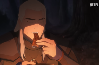 Geralt broods by the campfire within the first clip from Netflix’s The Witcher: Sirens of the Deep