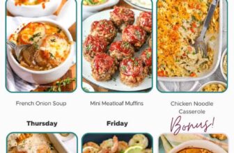 Weekly Meal Plan Sep 30, 2024