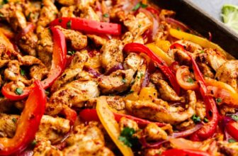 Sheet Pan Hen Fajitas – The Keep At Dwelling Chef