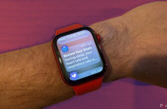 My first Vitals notification on Apple Watch was proper on the cash