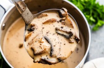 Creamy Mushroom Gravy – The Keep At House Chef