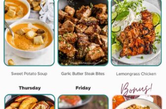 Weekly Meal Plan Oct 28, 2024