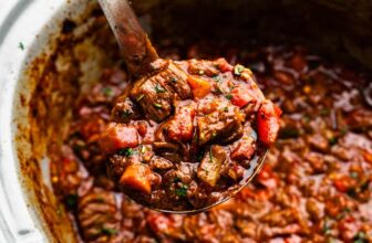Sluggish Cooker Texas Beef Chili