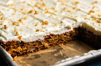 Carrot Cake Sheet Cake – The Keep At House Chef