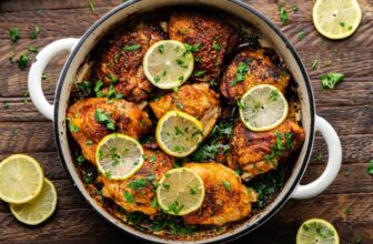 Skillet Rooster Thighs – The Keep At Residence Chef