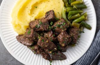 Air Fryer Steak Bites | Cookies & Cups