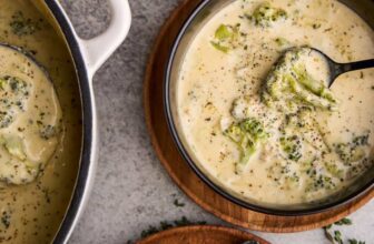Simple Broccoli Cheddar Soup – The Keep At Residence Chef