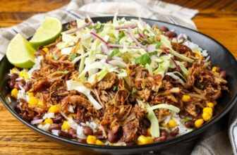 Carnitas Burrito Bowl – Barefeet within the Kitchen